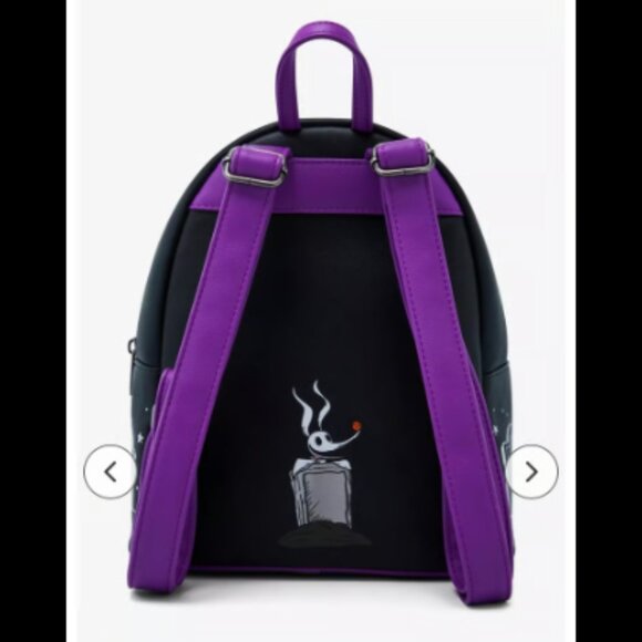 Loungefly The Nightmare Before Christmas Zero Moon Doodle Mini Backpack NWT - Picture 7 of 8